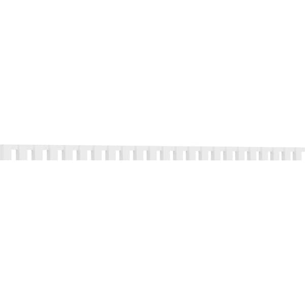 Ekena Millwork Fayetteville Architectural Grade PVC Dentil Block Trim, 3"H x 1"P x 92"L DENP03FAY02 - main